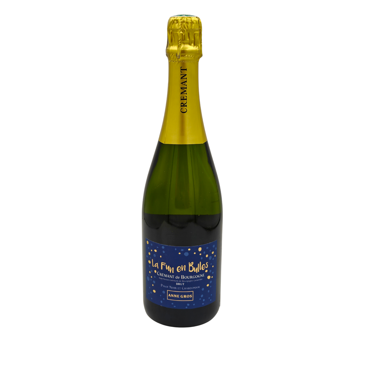 Domaine Anne Gros Crémant de Bourgogne Le Fun en Bulles 60% Pinot Noir-40% Chardonnay