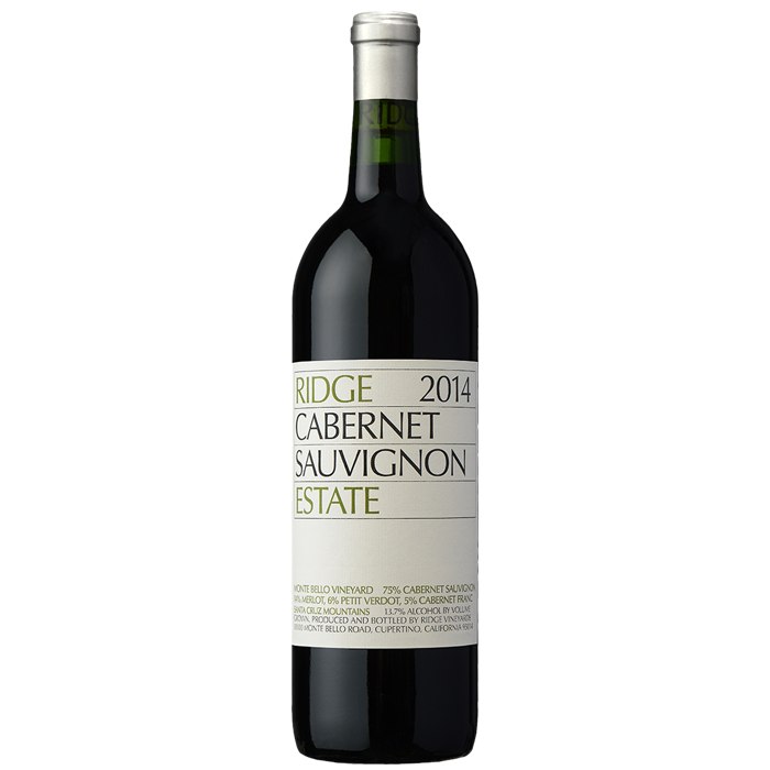Ridge Santa Cruz Mountains Cabernet Sauvignon Estate