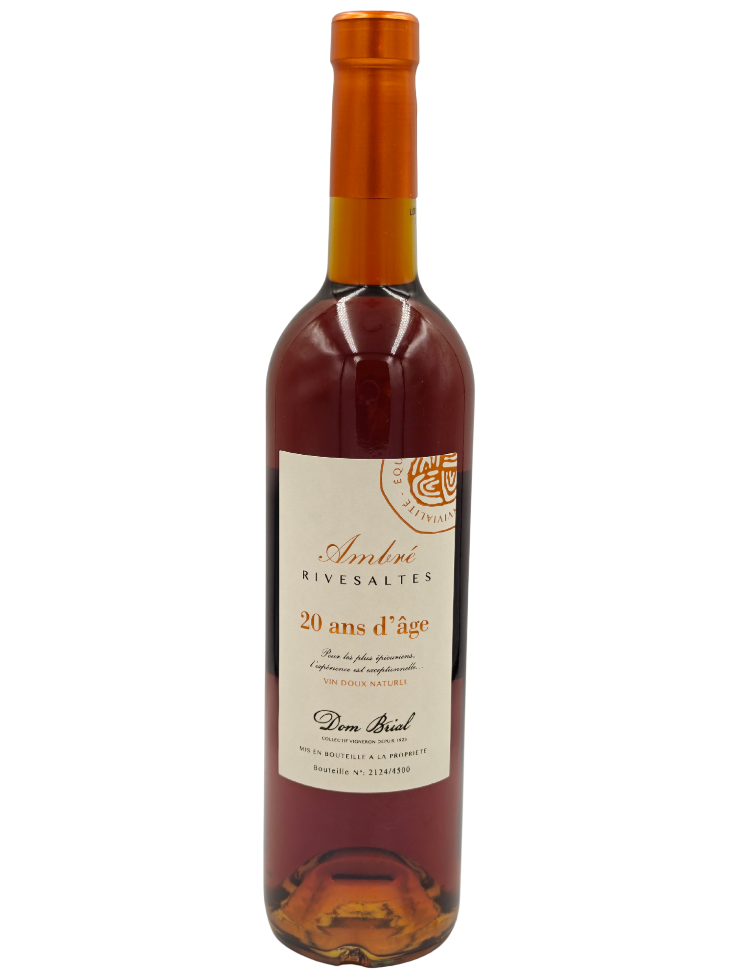 Domaine Brial Rivesaltes Ambré 20 ans d'âge